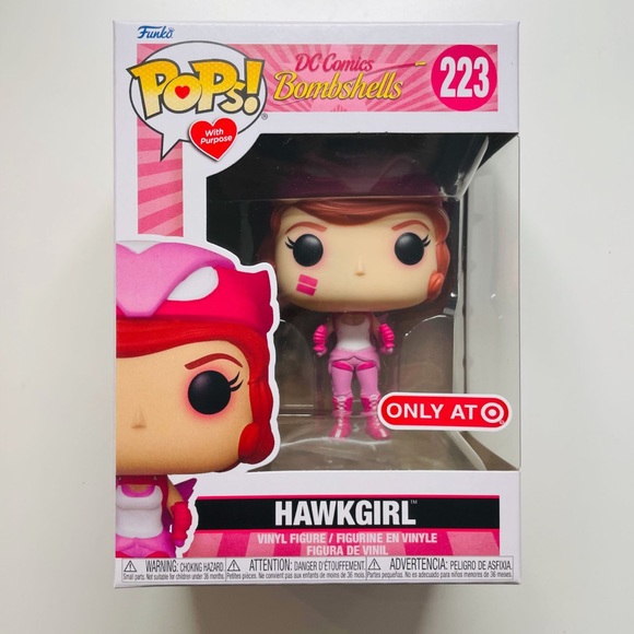 Funko Pop! Bombshells Hawk girl DC Comics  #223 - Picture 3 of 7